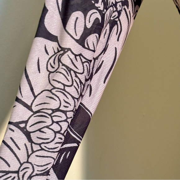 SHEIN Koi Mesh Oriental Art Maxi Dress - Picture 6 of 10